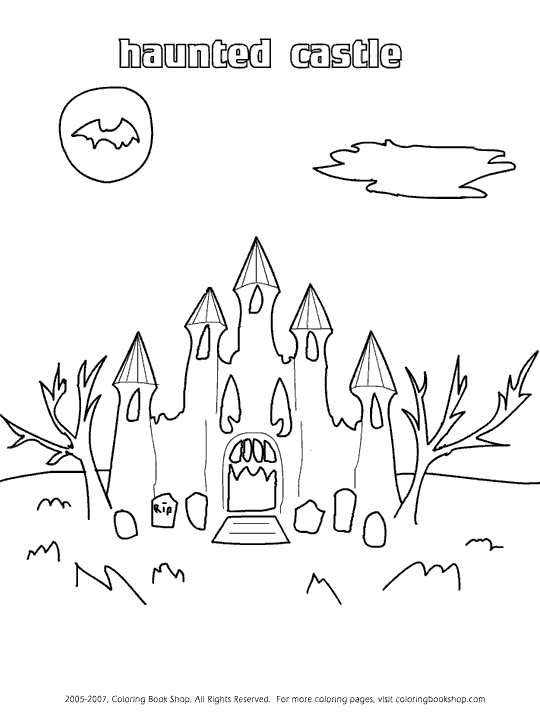 halloween coloring page